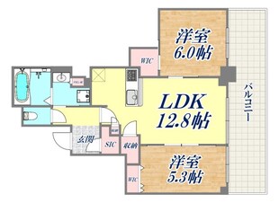 ベイシティタワーズ神戸WESTの物件間取画像